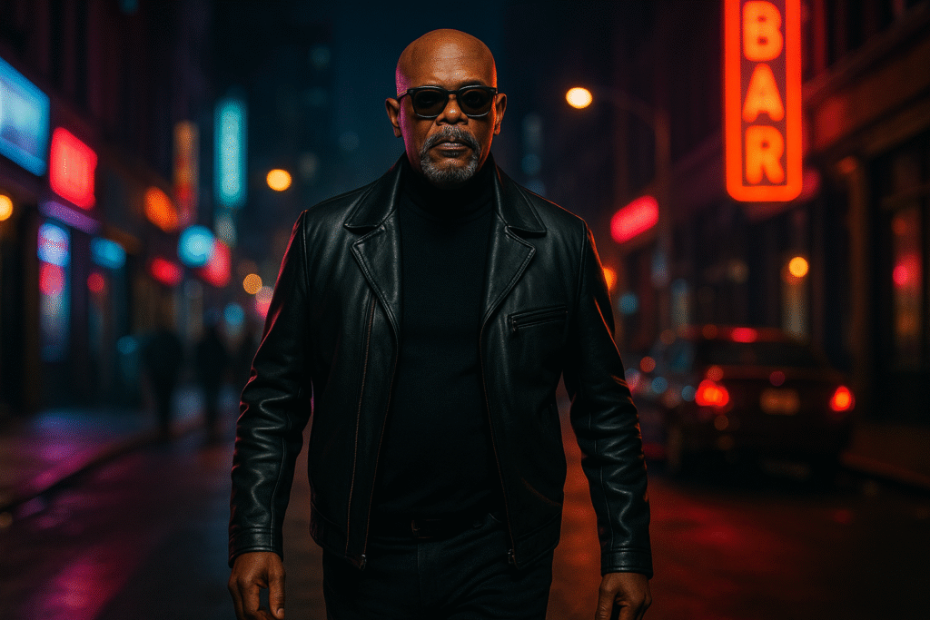 Samuel L. Jackson in action