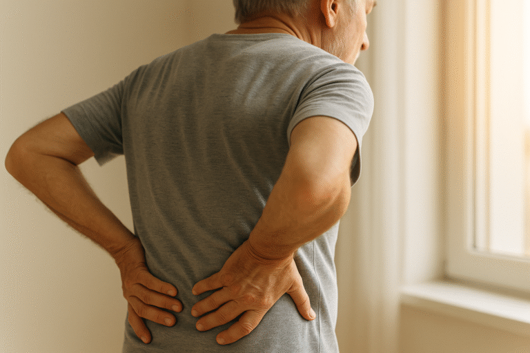 Why So Many Back Pain “Fixes” Fail And the Surprising 15 Minute Solution Experts are Calling a Game-Changer mature man holding his back in pain