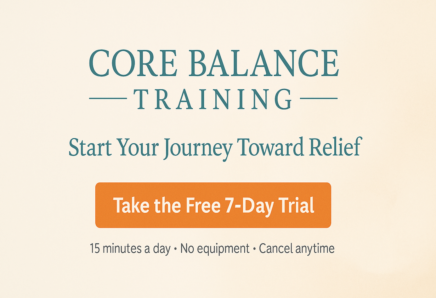 Call to action: Start your free 7-day trial