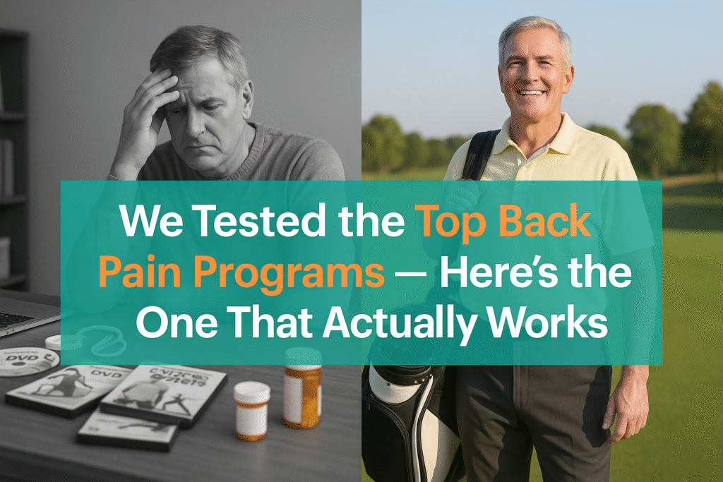 5 Reasons Why This Online Program Is Our #1 Choice for Permanent Back Pain Relief