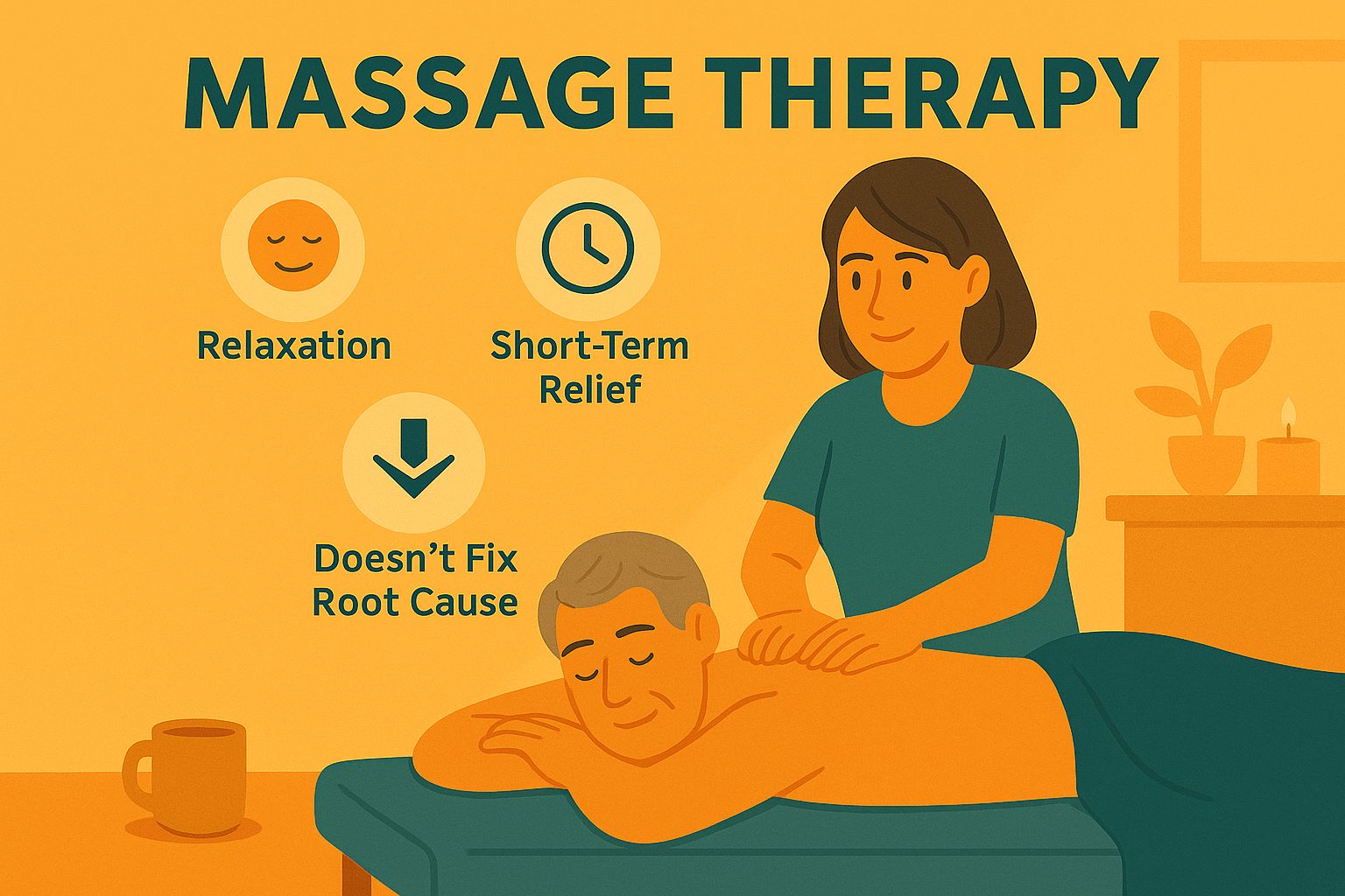 Illustration for Massage Therapy
