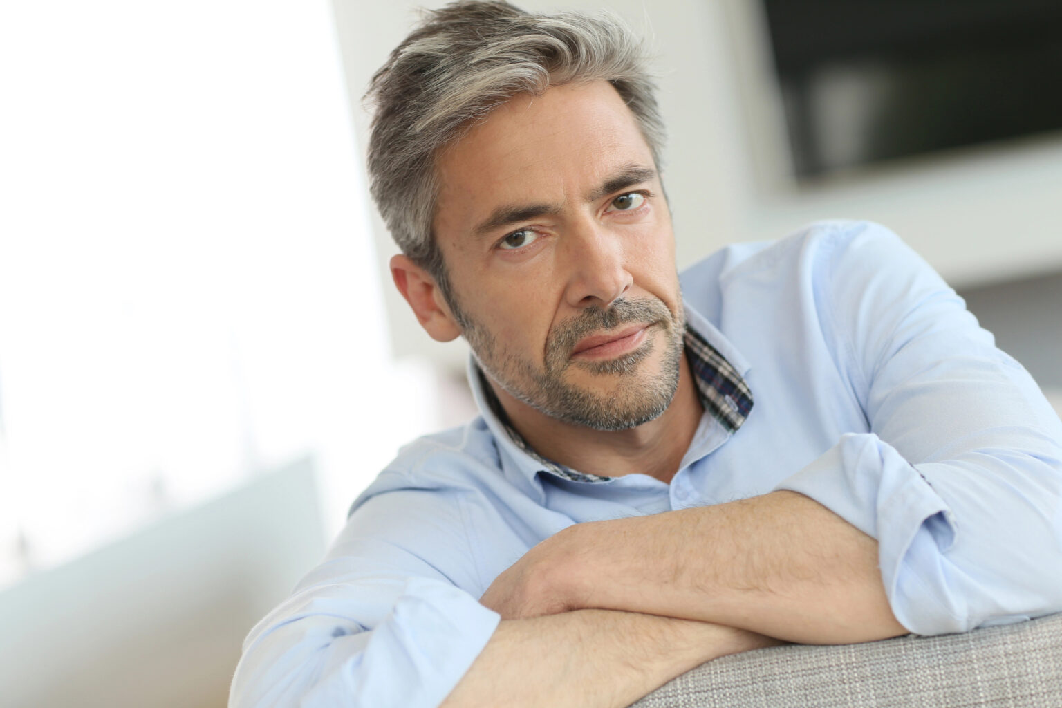 man over 50 feeling not feeling himself